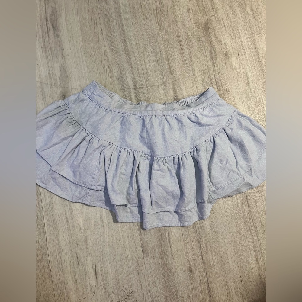 Abound skirt/skort in light blue layered skirt cottagecore, Y2K vibes